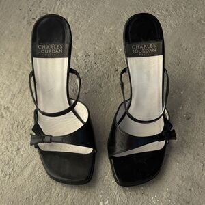 Charles Jourdan Strappy mules